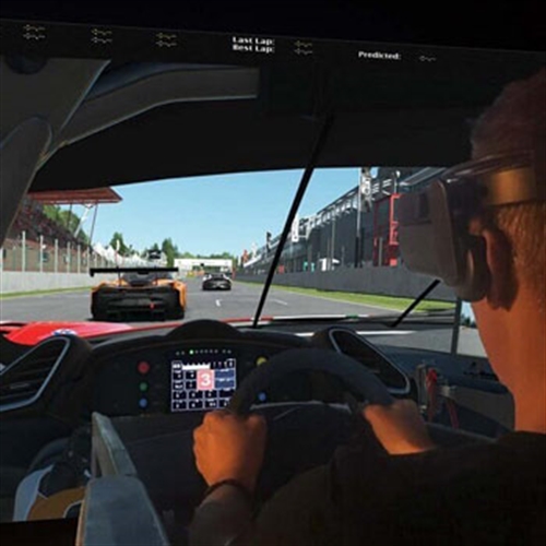 VR Racing Simulators Into The Blue